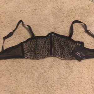 Black and nude Bando lingerie top